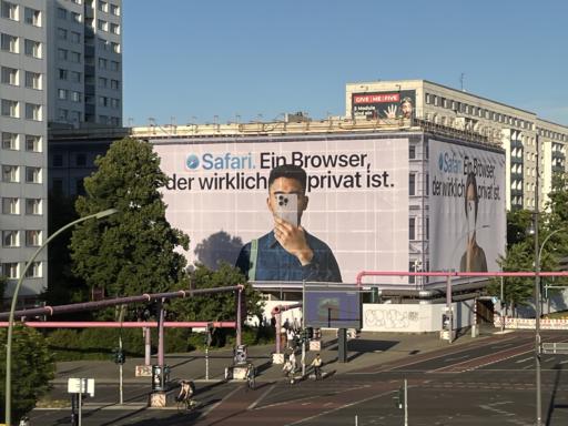 Werbung. Safari. Ein Browser, der wirklich privat ist.